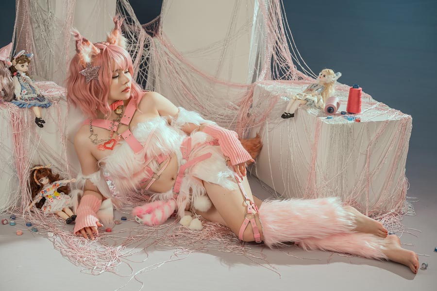 氛围感一绝的喵系COSER，七月喵子全集新作持续更新