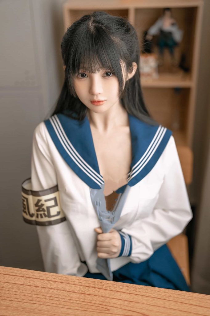 樱井宁宁（桜井宁宁）风纪委员 JKCOS 赏析，细节完整氛围感出众