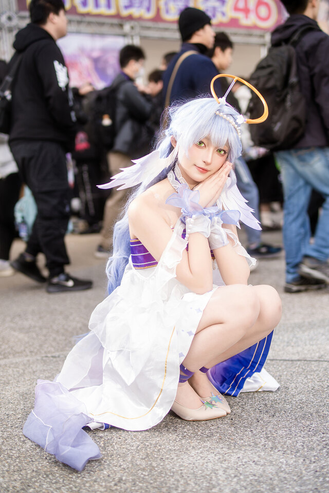 二次元歌姬本尊降临！Turq_KJ 知更鸟 COS 惊艳 FF46 同人展