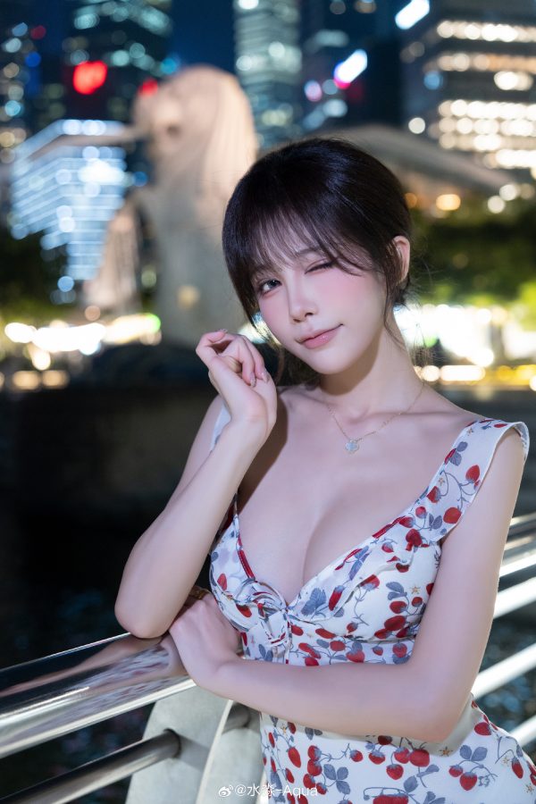 在新加坡的美好回忆!水淼aqua氛围感旅行纪实写真合集