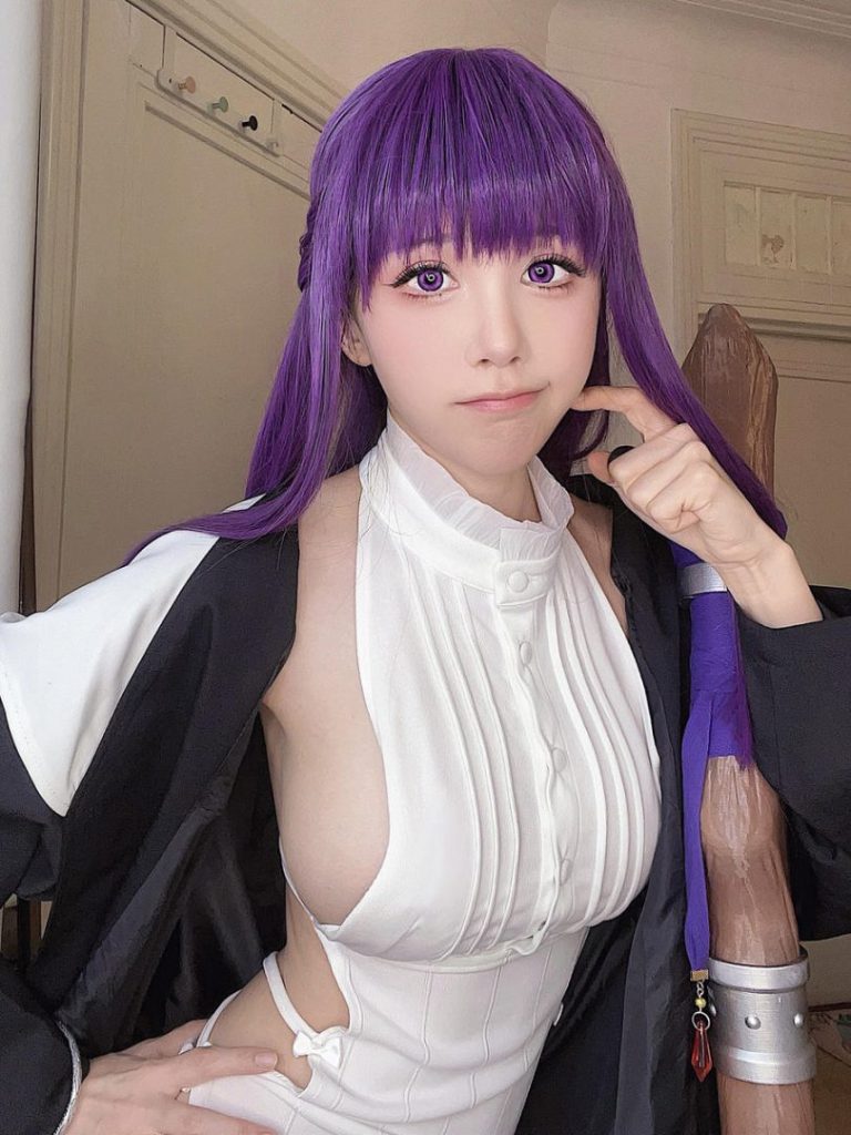 治愈番同人佳作水淼aqua,漫展演绎葬送的芙莉莲精灵菲伦