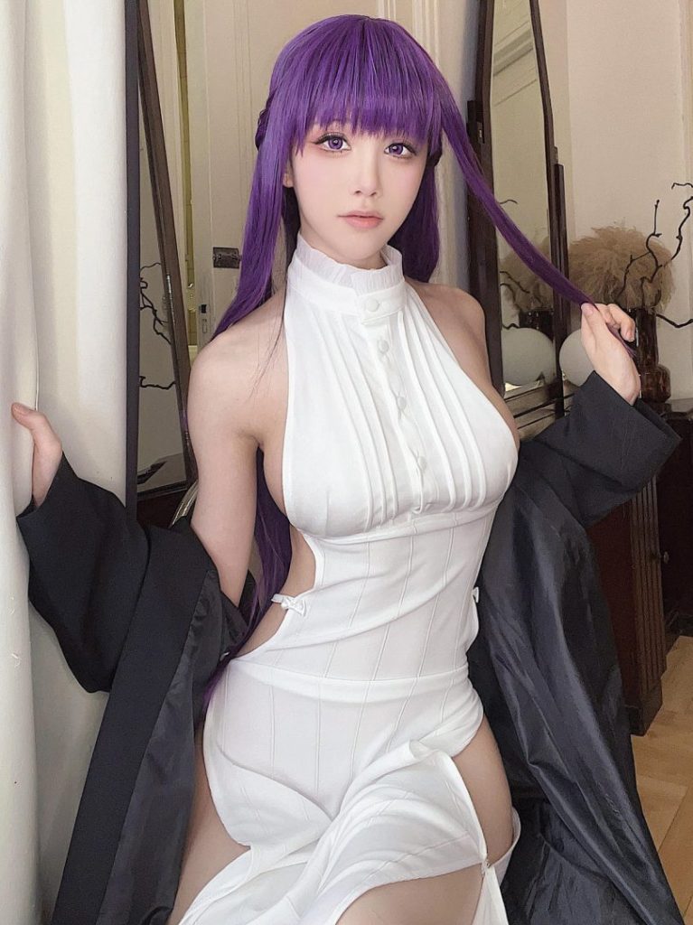 治愈番同人佳作水淼aqua,漫展演绎葬送的芙莉莲精灵菲伦