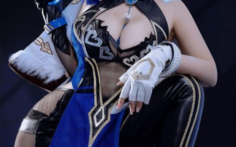Azami原神夜兰cos赏析，灵动质感完美唤醒角色灵魂