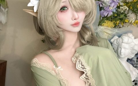 rioko凉凉子七省居家睡衣cos赏析，碧蓝航线舰娘双面人设还原