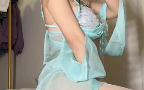 网红博主清兮微密圈作品合集｜原生氛围感写真赏析