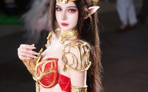 蛇族女王气场拉满！越南博主神还原斗破苍穹美杜莎女王